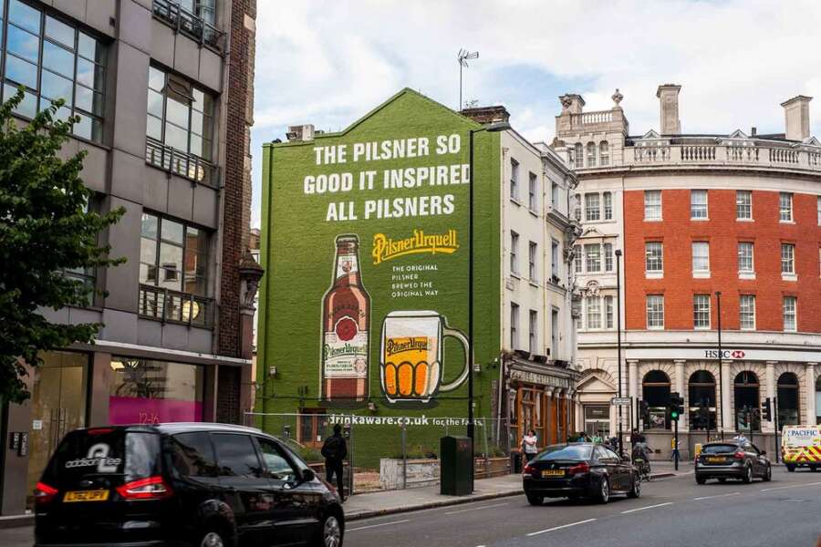Absolutely - Pilsner Mural Clerkenwell full 2