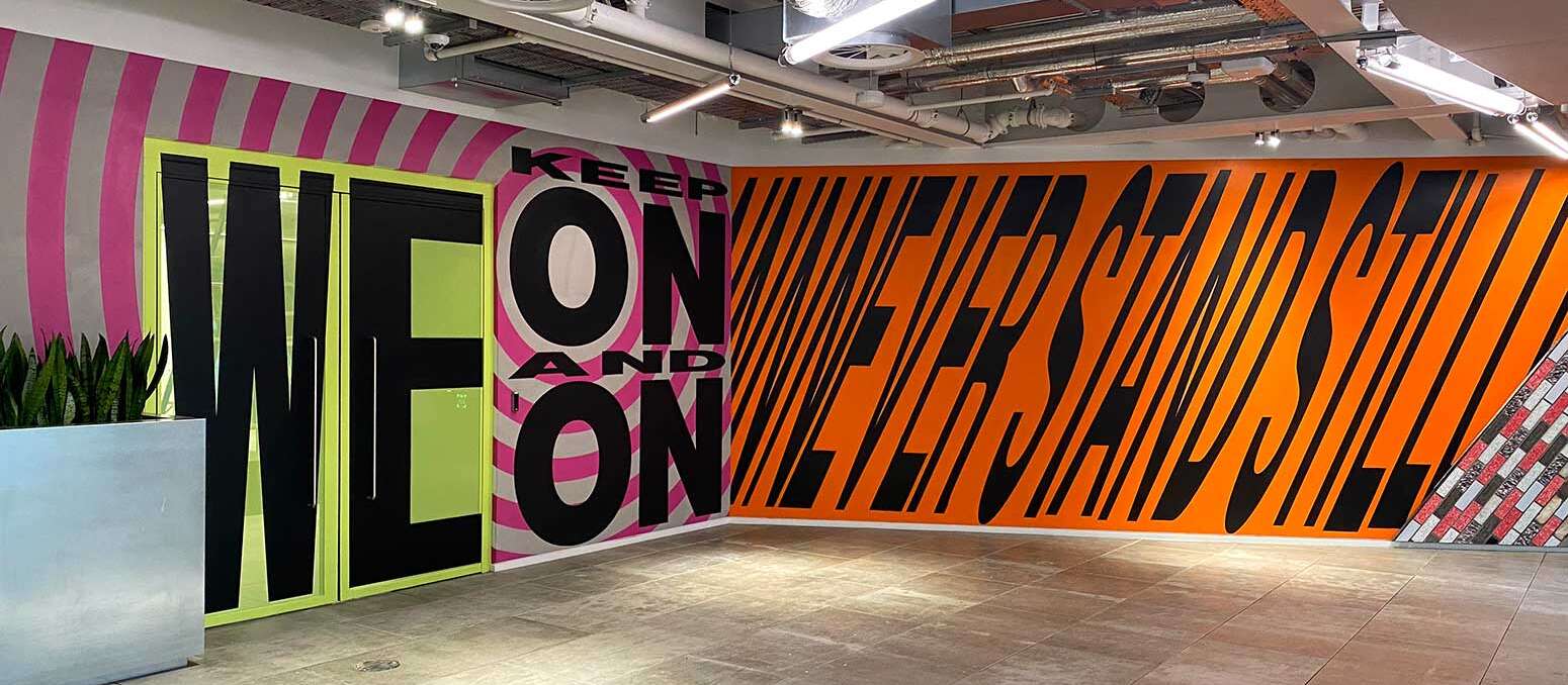 Nike Lakwena London Office Mural Nike Lakwena London Office Mural
