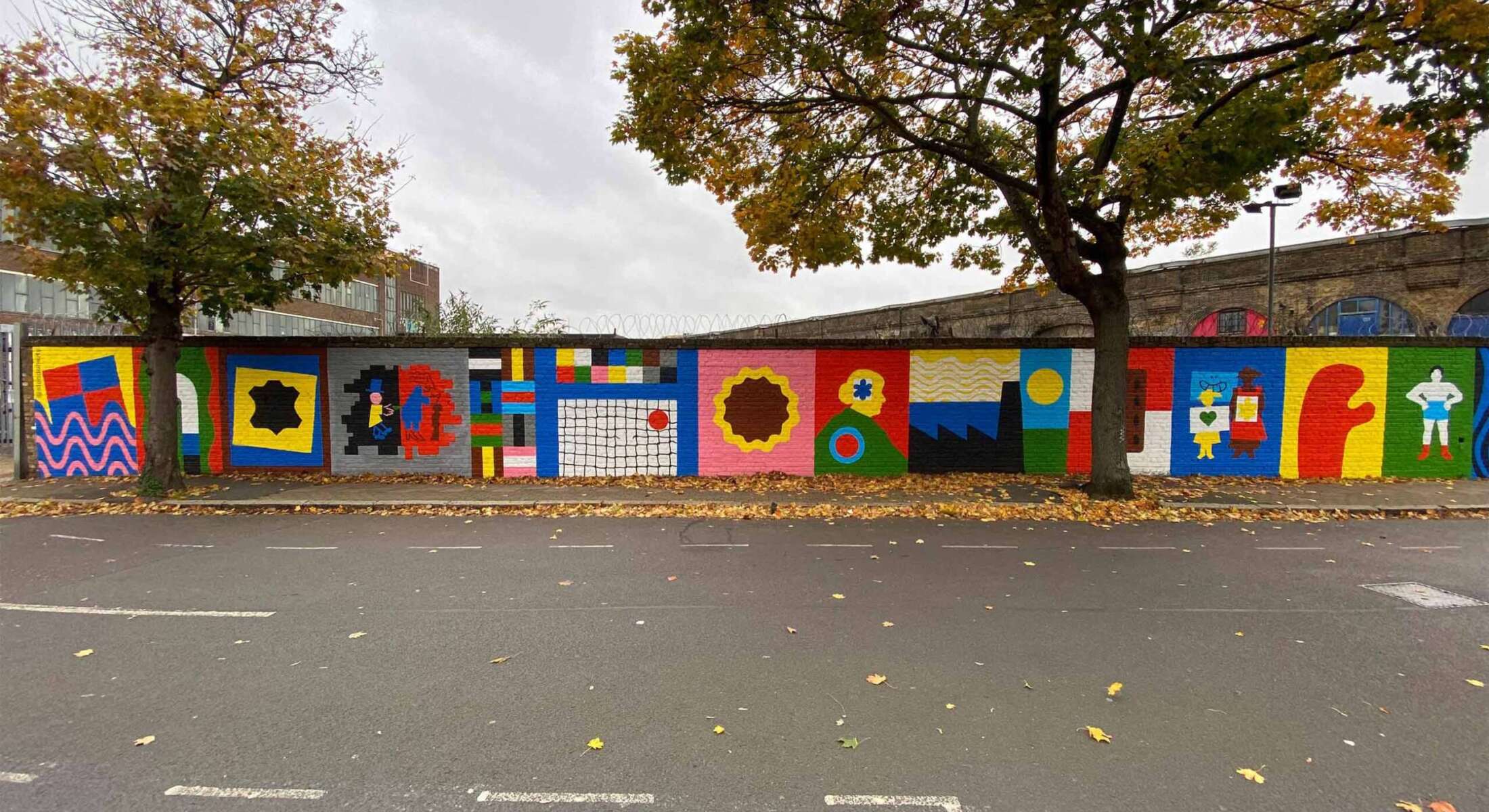 Alec Doherty Bermondsey wall mural