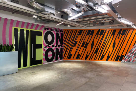 Nike Lakwena London Office Mural