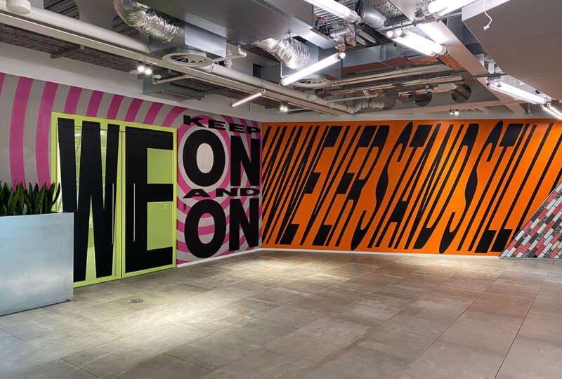 Nike Lakwena London Office Mural