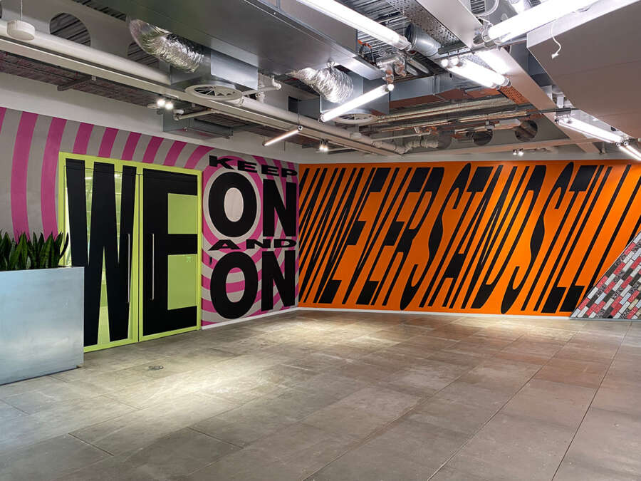 Nike Lakwena London Office Mural